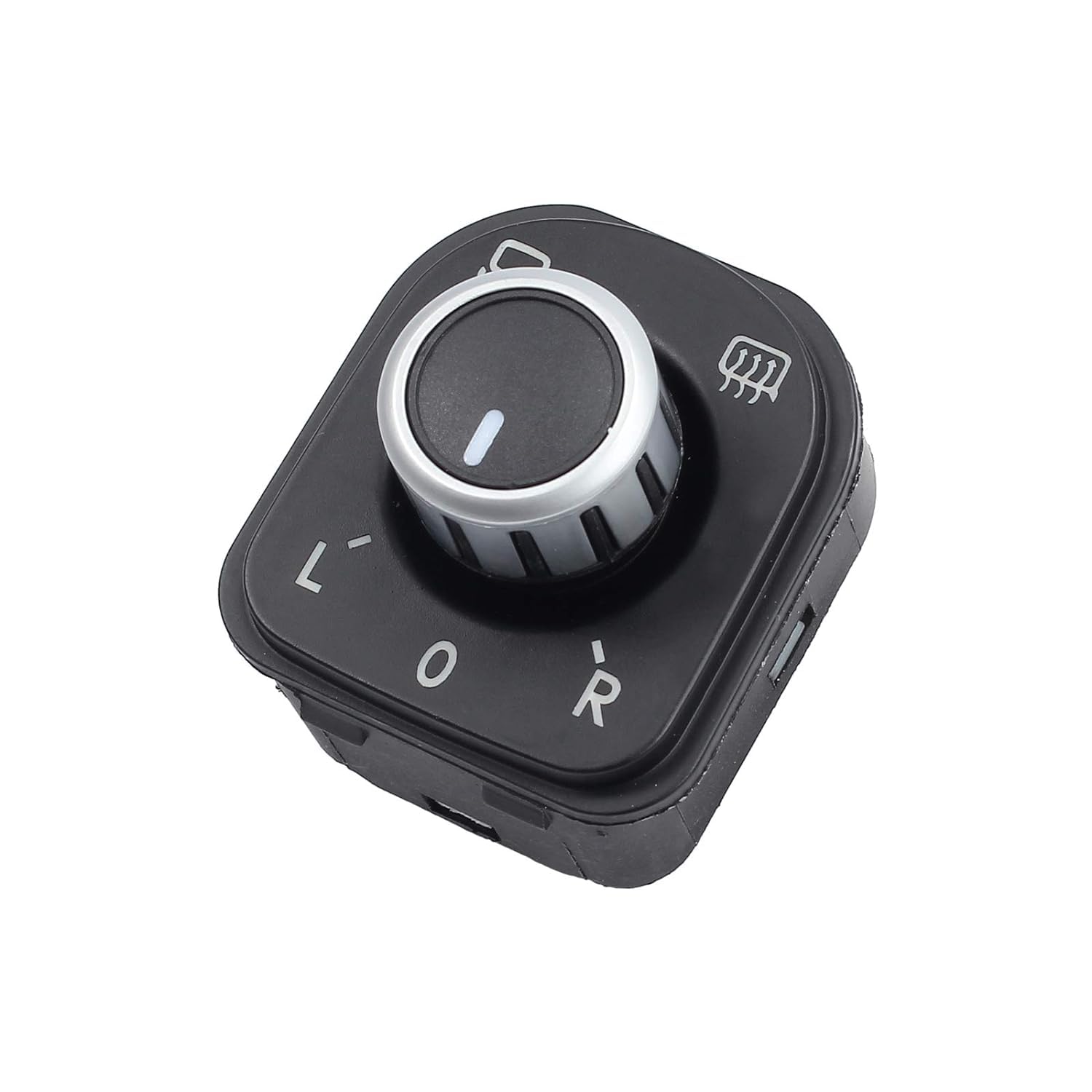 set da 6 interruttori per alzacristalli, fari e luci cromati per VW Golf 5 6 Passat 3C, compatibili con OEM: 5ND959857 5ND941431B 5ND959565A 5ND959855