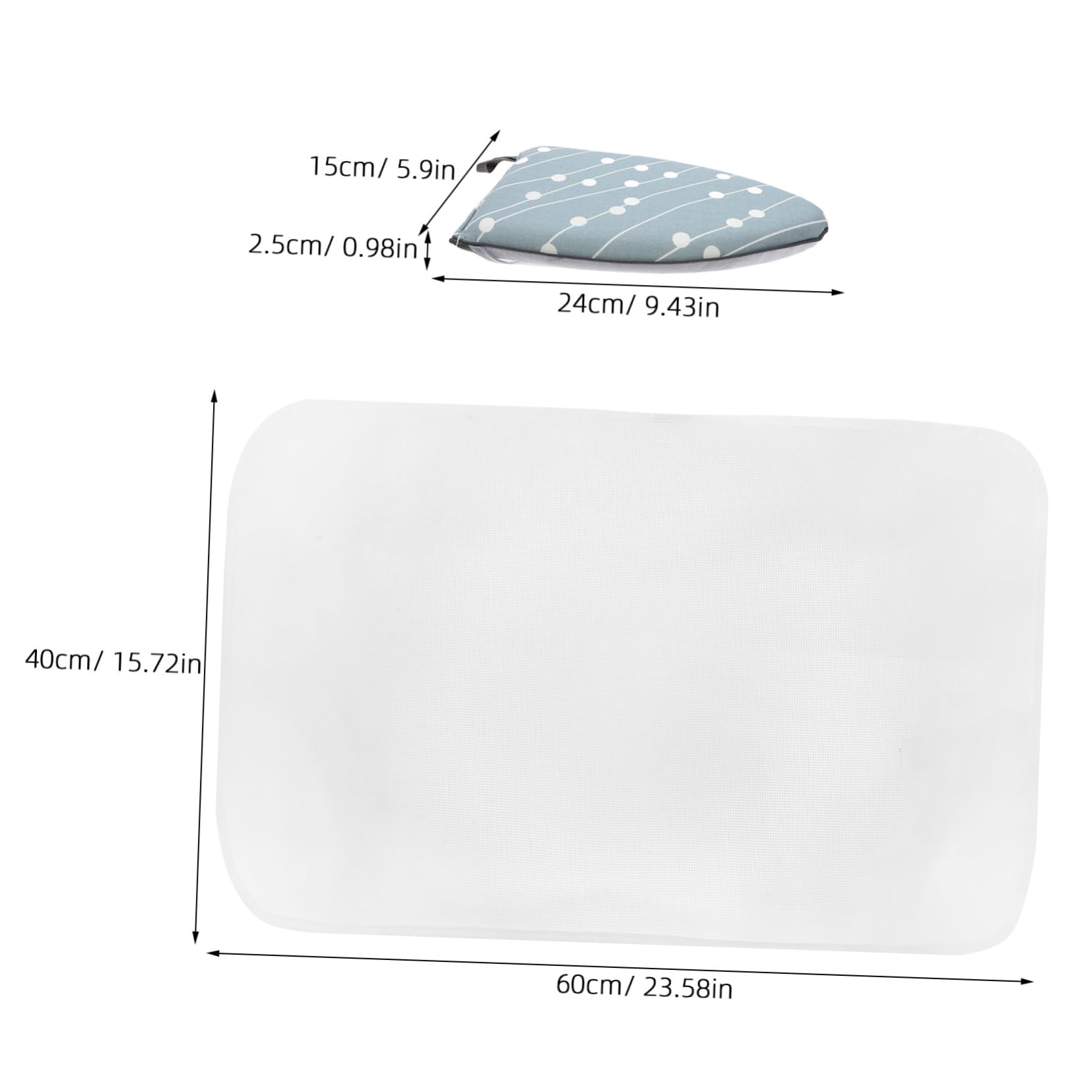 Cabilock Garment Steamer Mitt with Insulation Net Ironing Glove for Handheld Steamer Ironing Board for Home and Travel Use