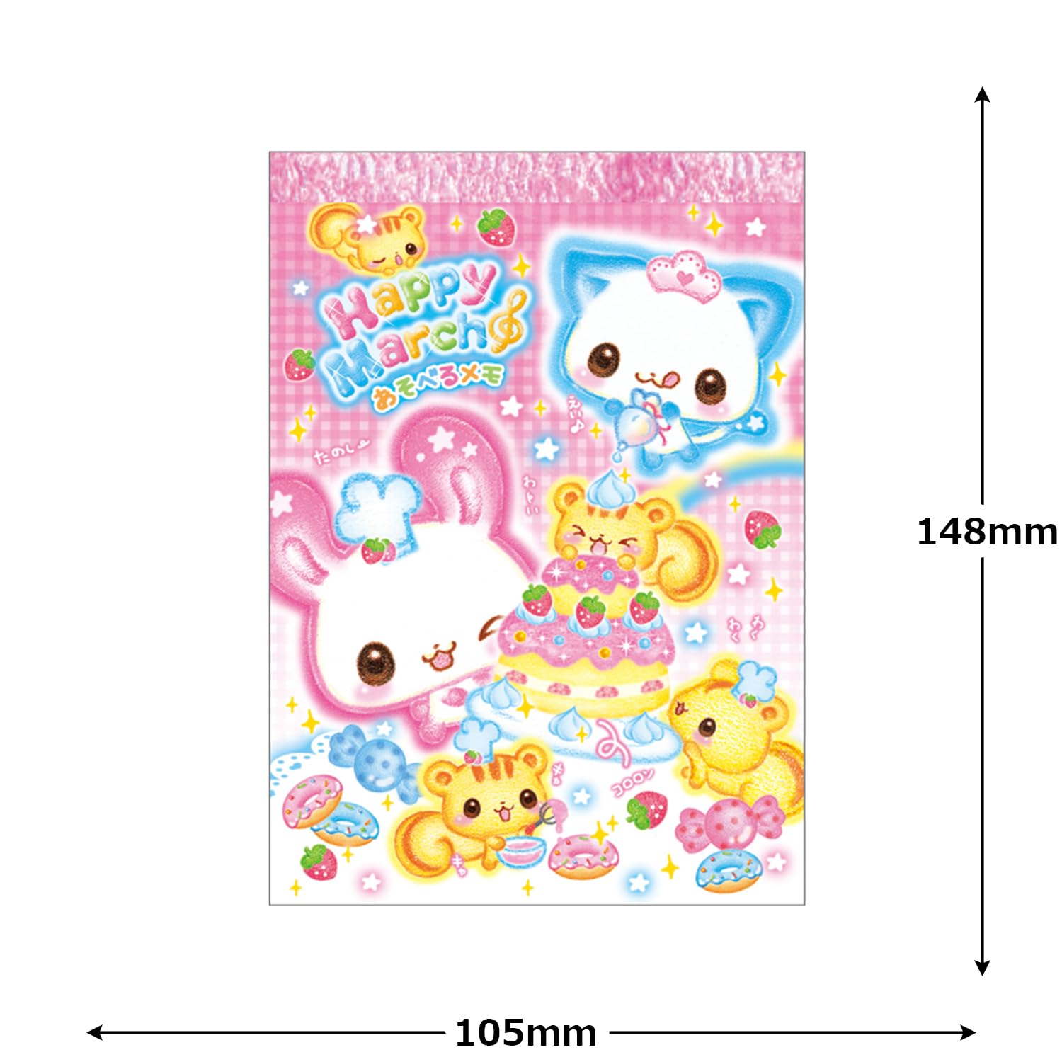 Amazon.co.jp: カミオジャパン メモ A6 あそべるメモ 平成ファンシー