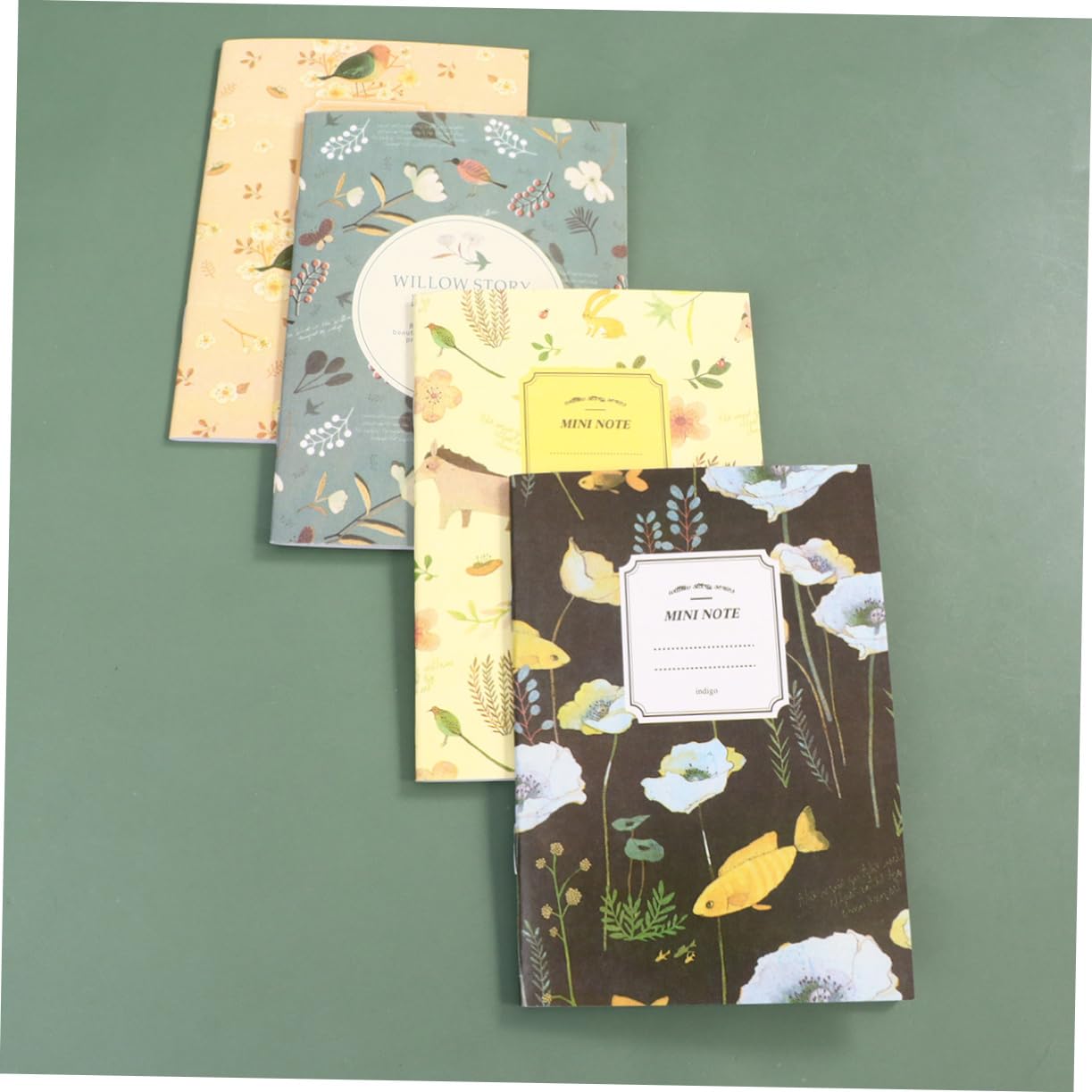 jojofuny 3 Set Mini Notebook Con Pagine Quaderni Eleganti Per Ufficio E Scuola Stili Pratici E Compatti Per E Note 50 Pezzi * 3
