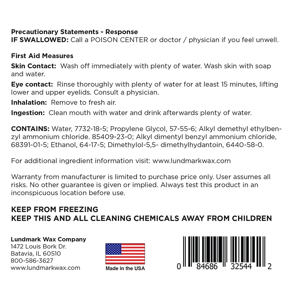 Lundmark Dust Mop Treatment, 1-Gallon, 3254G01-4