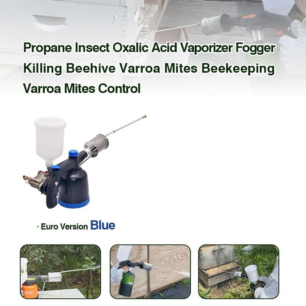 GOSER Bee Fogger Varroa Trattamento Strumento Più Efficace Nebulizzatore per Acari Strumenti Apistici
