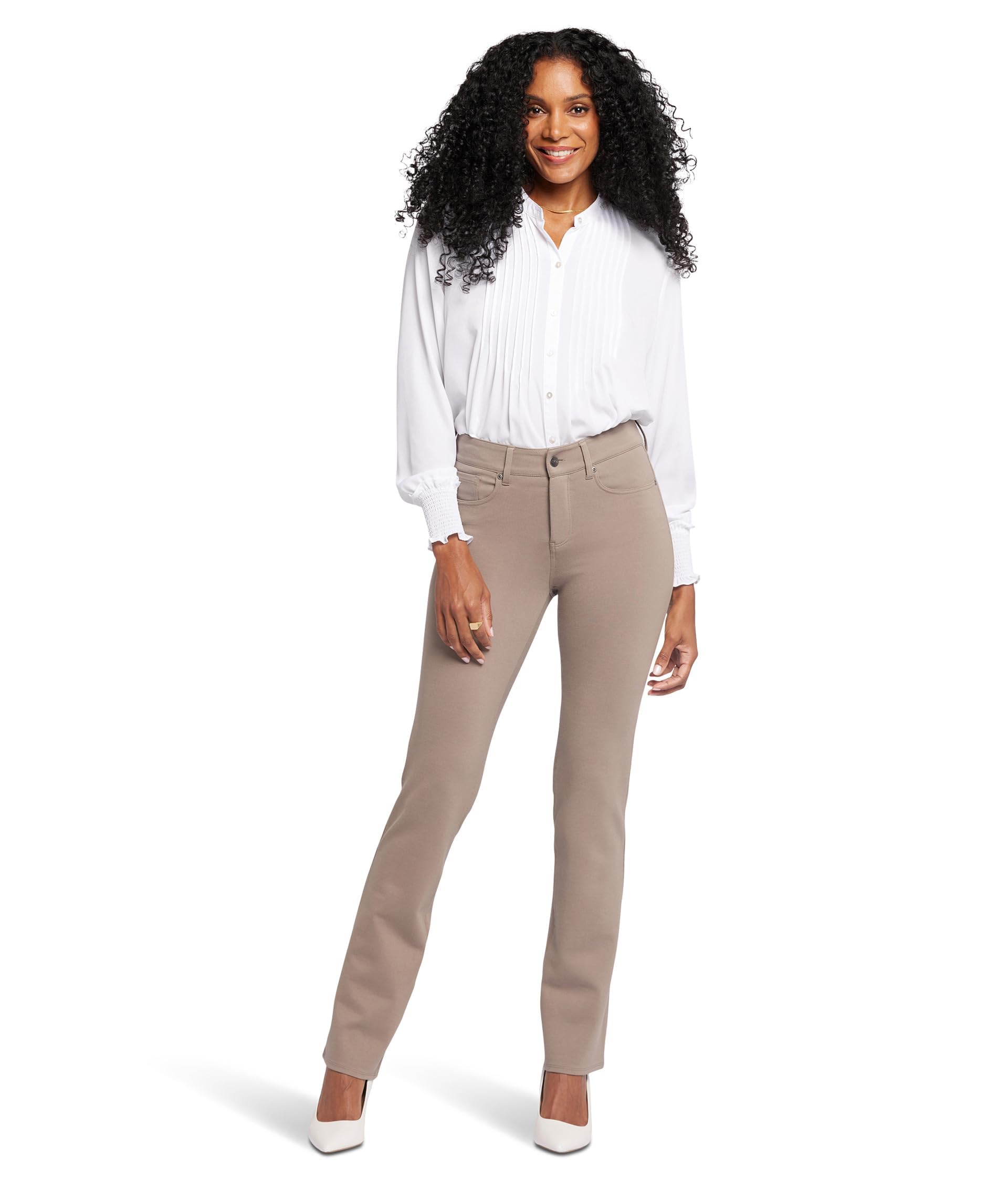 NYDJ Womens Petite Marilyn Pants
