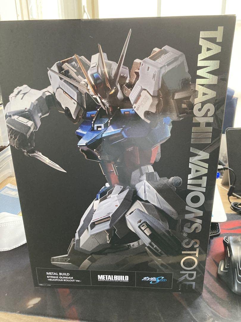 Bandai spirits Metal Build Strike Gundam -Heliopolis Rollout Ver