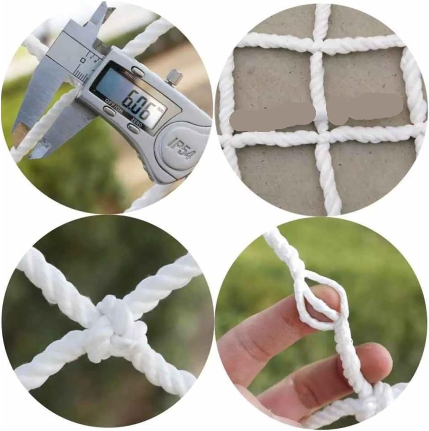 Children Safety Netting Building Against Falling Net Balcony Window Stairs Safe Deck Fence White Nylon Protection