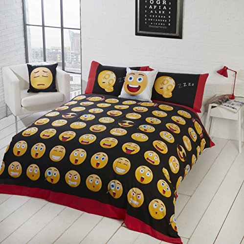 Rapport Housse de Couette réversible Ikonen Motif Emoji