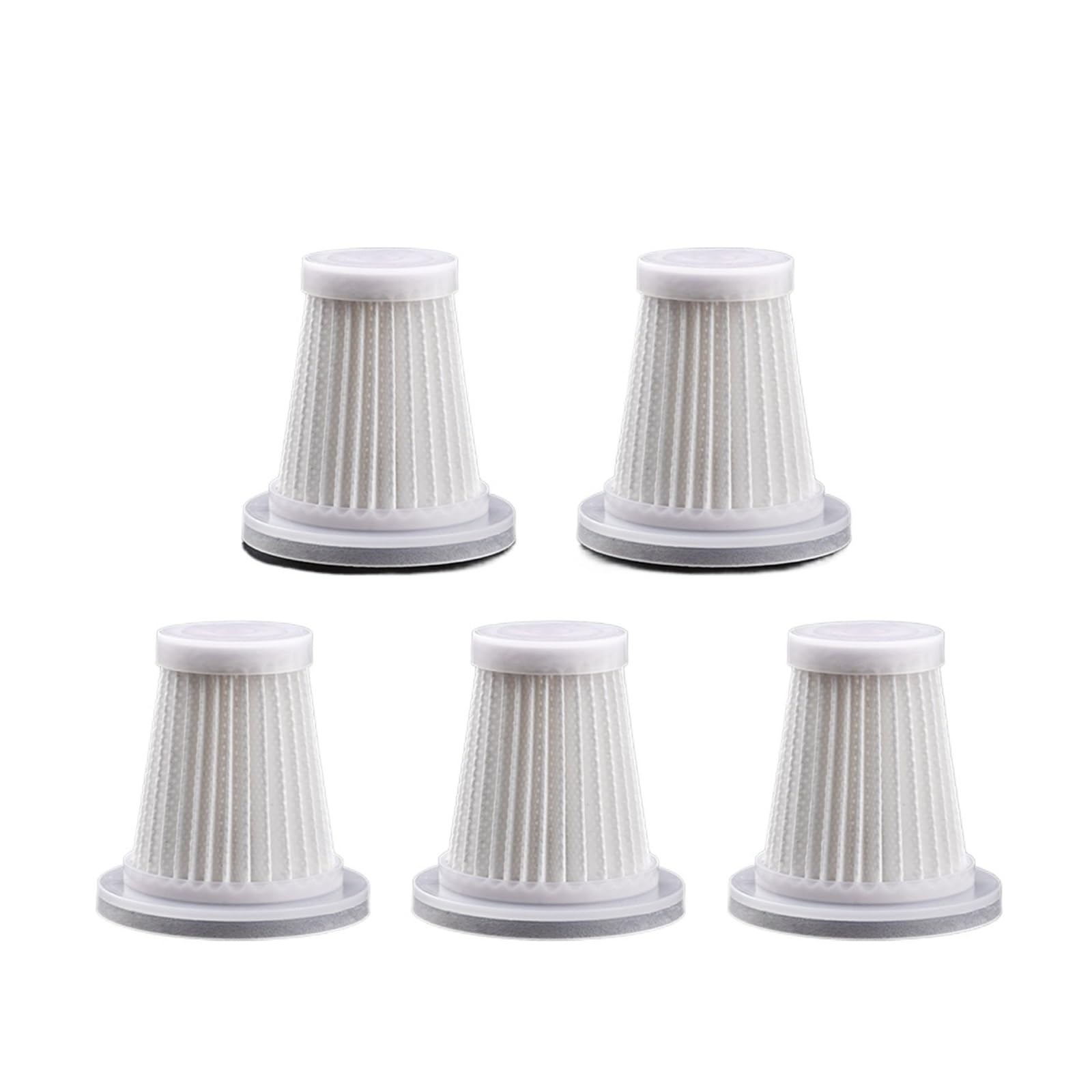 EEZII 2/3/5PCS Car Vacuum Cleaner Replace Accessories Washable Filter Reusable Vacuum Cleaner Replacement(5pcs)