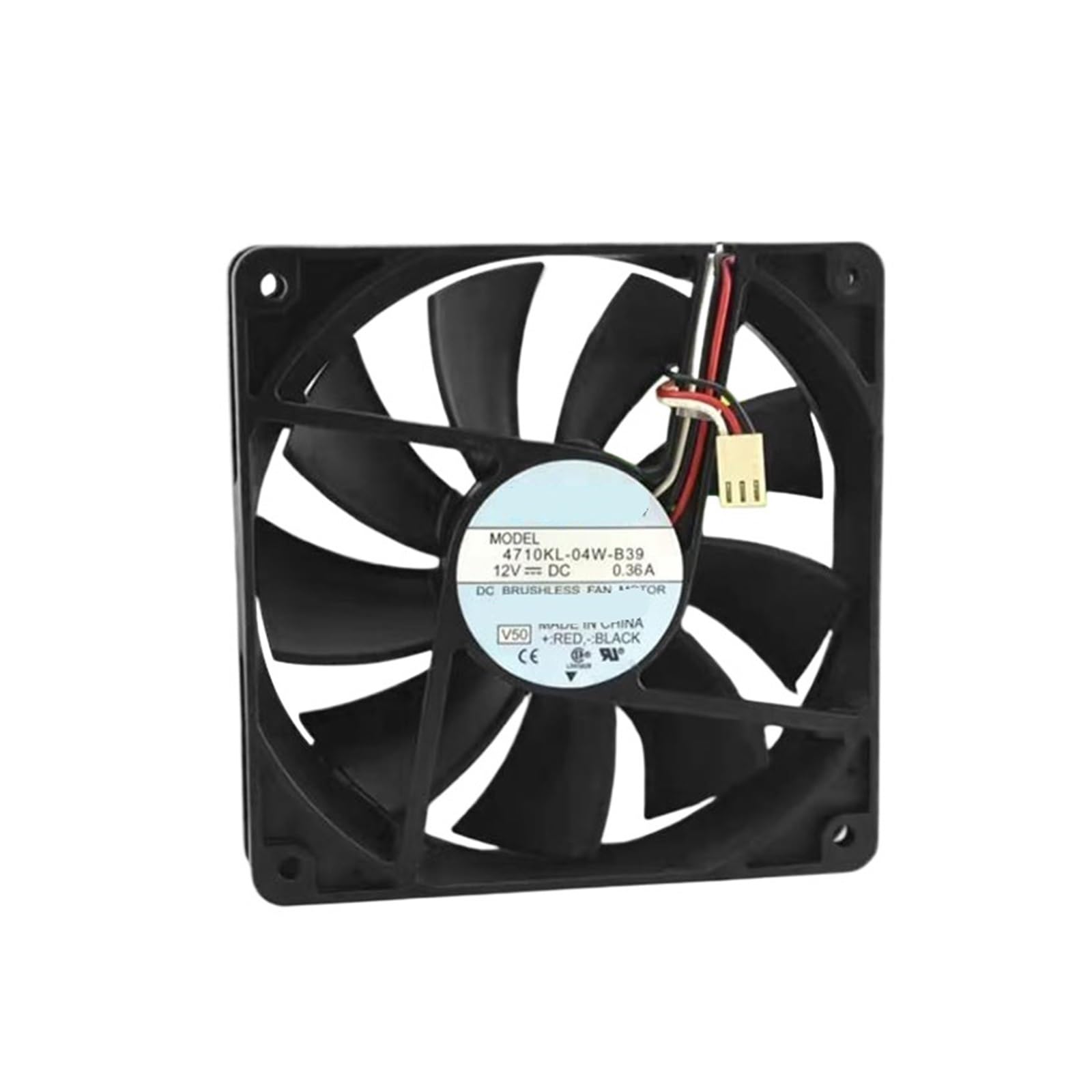 GJEXXPTST 4710KL-04W-B39 DC12V 0.36A 12025 120x120x25mm Cooling Fan