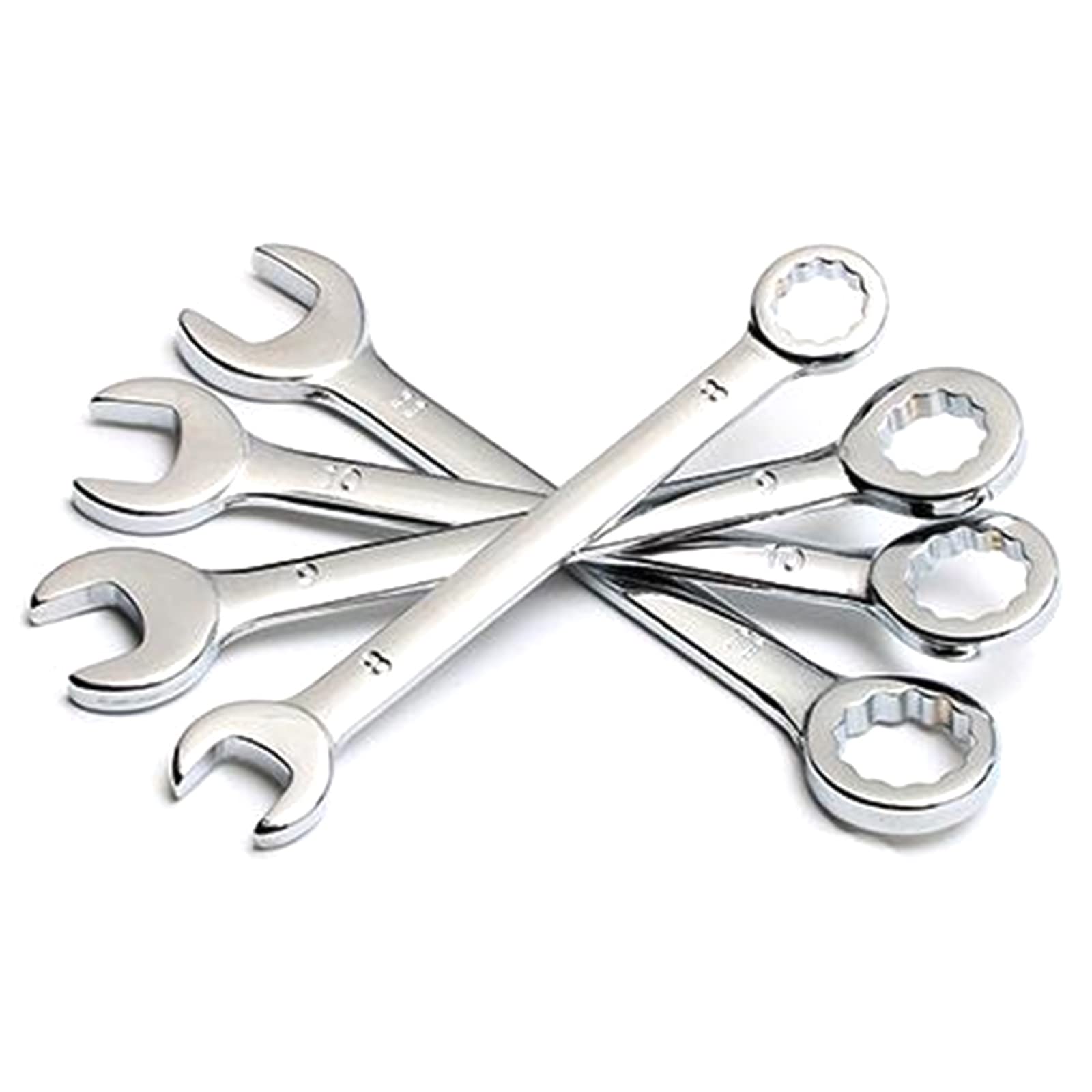 Juego de 10 Llaves inglesas, Herramienta Manual para Llave Inglesa, Llave Inglesa británica/métrica, Llave combinada.