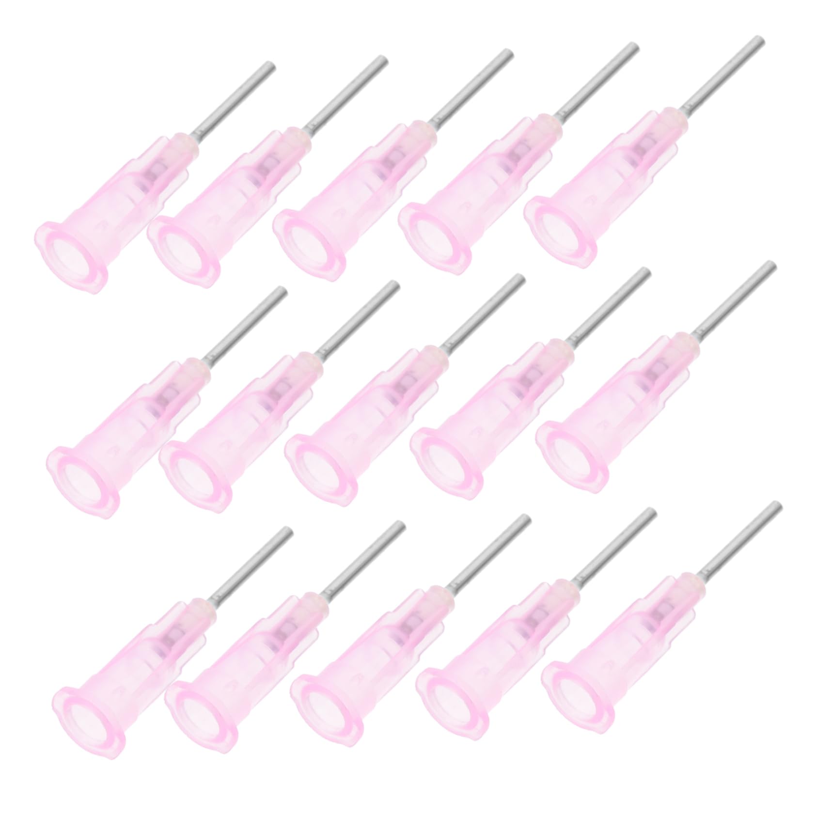 VILLFUL 200 Pcs Dispensing Needle Mini Tip Needle Assorted Dispensing Needles Liquid Dispenser Needle Multi Needle Tip Ampoule Guage Dispensing Needles for Industry Abs