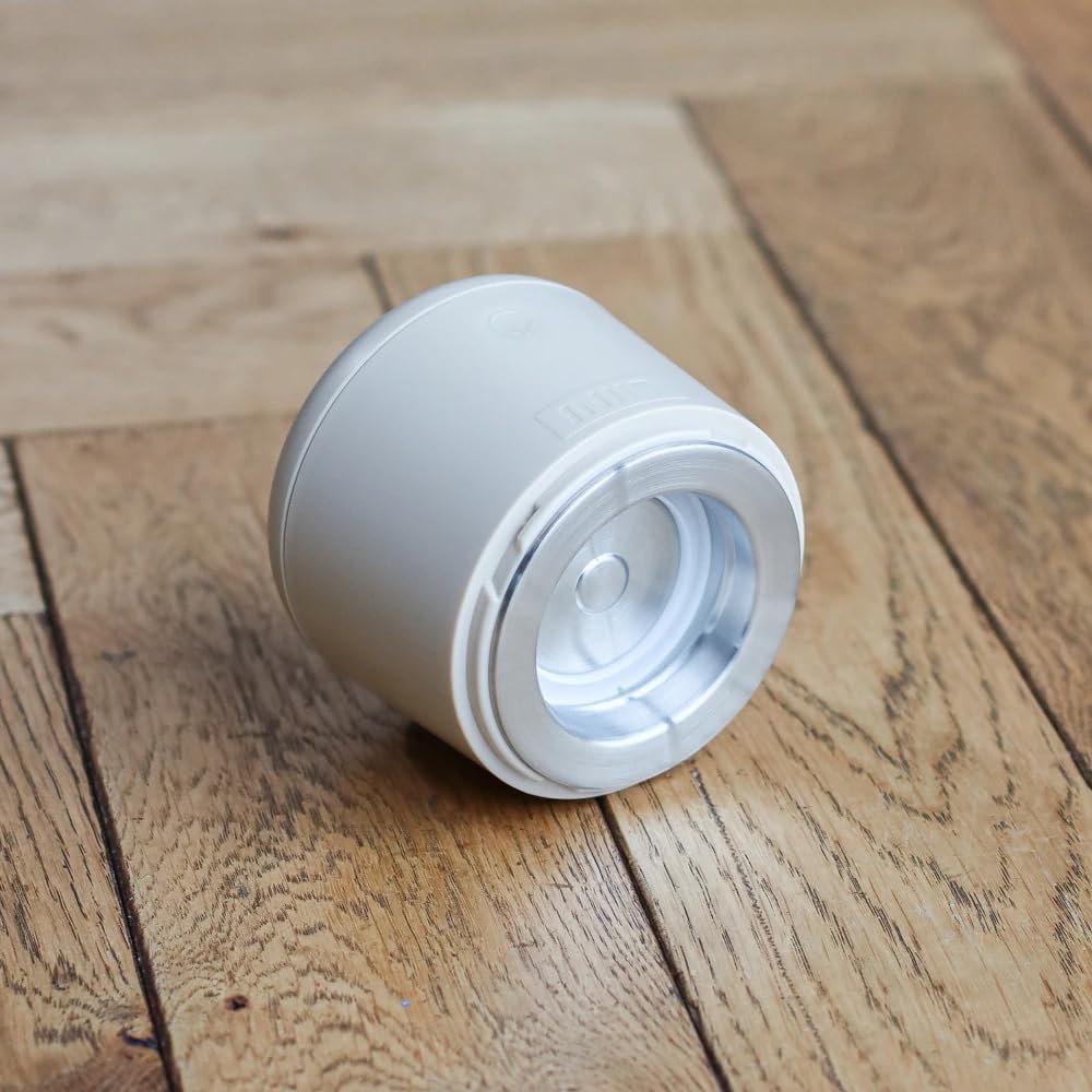 LIINI® 4.0 PRO Flaschenwärmer mit Akku, 75W, beige – IP66 staub- & strahlwassergeschützt, 4 Stufen 37/40/45/50°C, Akku 15.000 mAh, unterwegs & zuhause, USB-C Aluminium-Kabel 150 cm, BPA-frei, CE/RoHS
