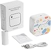 Mini Portable Sticker Printer, Mini Thermal Printer With Paper, Inkless Printpods, Pocket Label Maker Suitable For Creative Kids DIY, Diaries, Photos, Study Notes