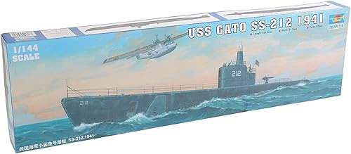 Trumpeter 1144 USS Gato SS212 Submarine 1944 Kit Modelo