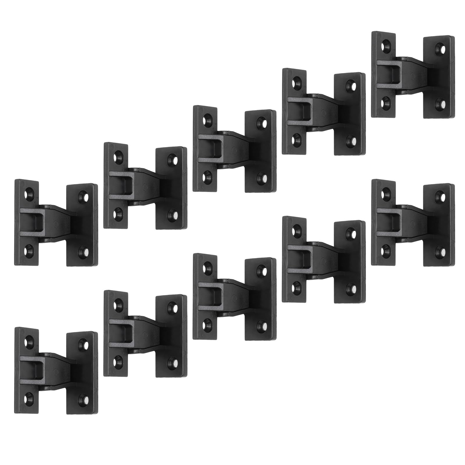 10Pcs Push In Plinth Fasteners Fittings Press Fit Panel Clip Furniture Connectors Bracket Connection Fasteners