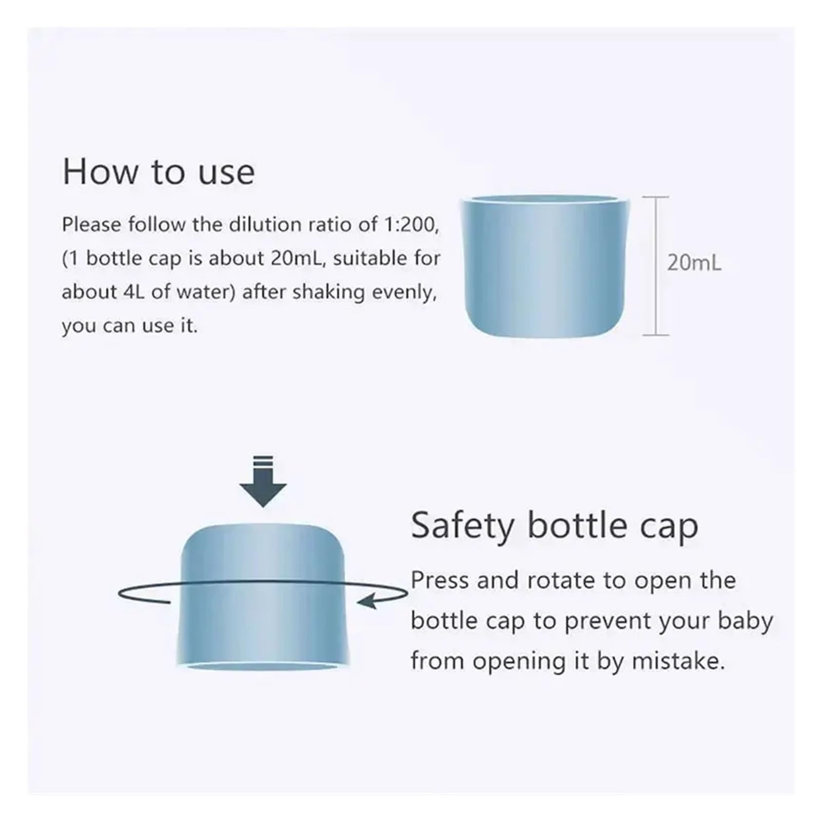 Solución de limpieza de pisos de 200 ml