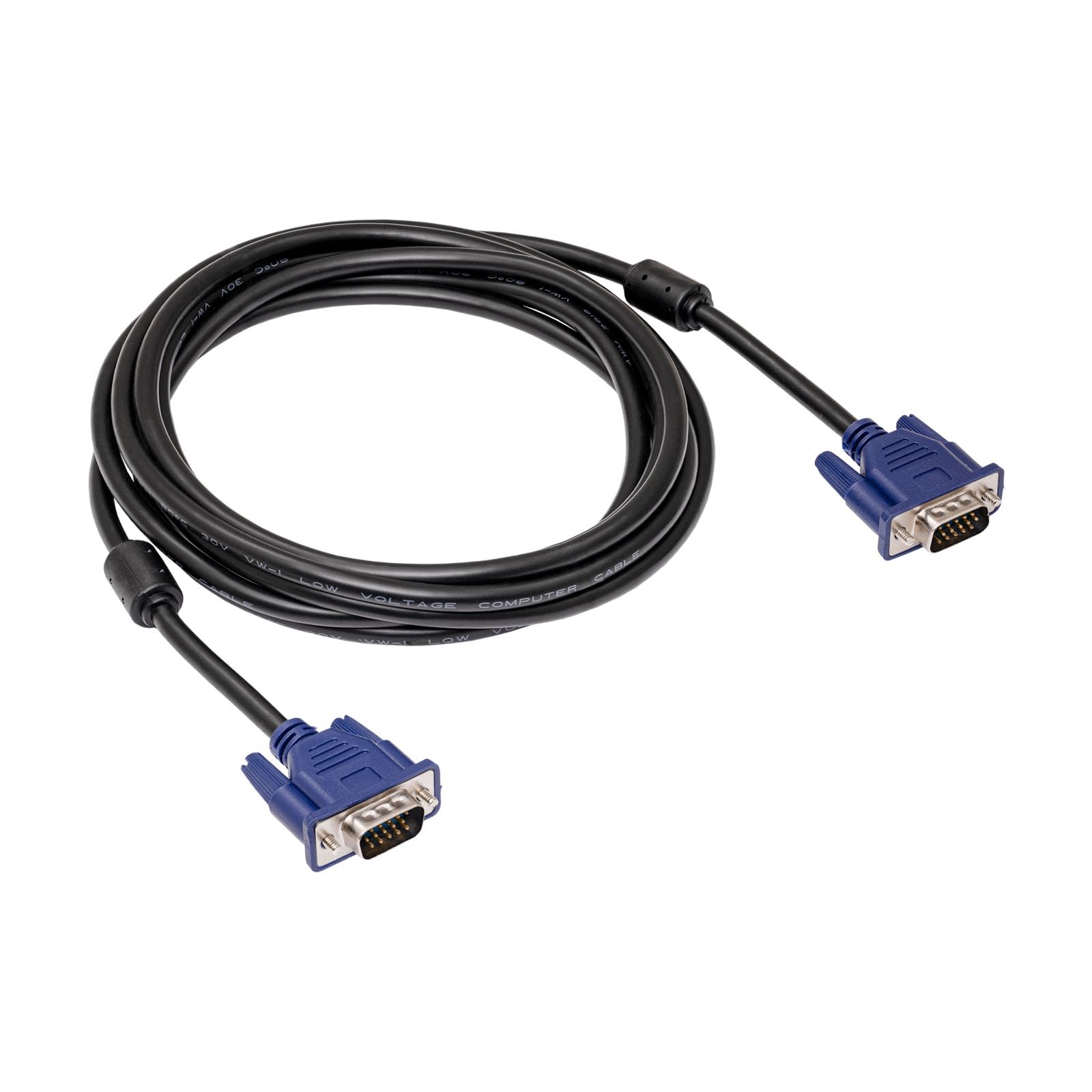 AKYGA AK-AV-07 Cable VGA 3 M VGA (D-Sub) Negro, Azul
