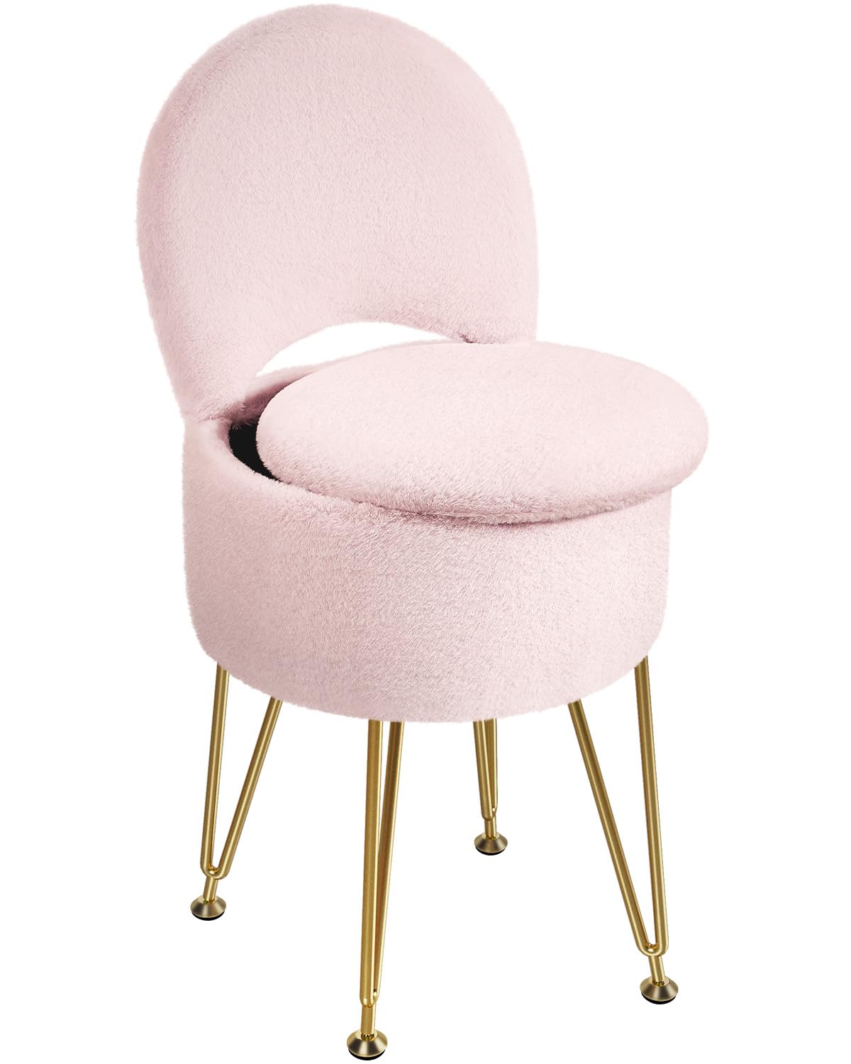 Amazon.com: GREENSTELL Vanity Stool Chair with Storage and