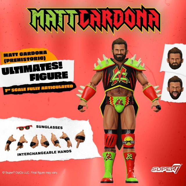 Amazon.com: Super7 ULTIMATES! Major Wrestling Figure Podcast Matt