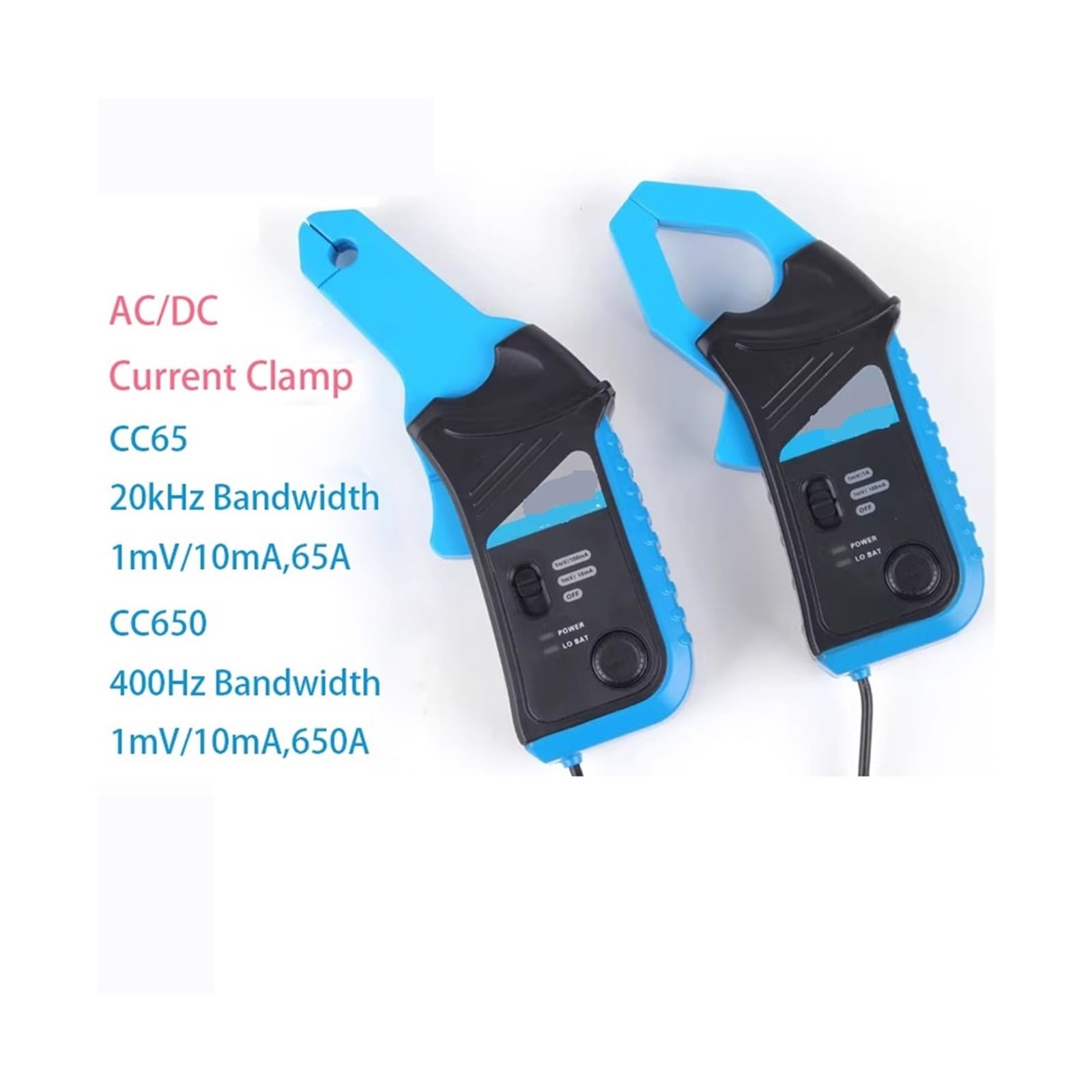 Oscyloskop CC65 CC650 AC/DC miernik cęgowy miernik multimetru sonda 20KHz 400Hz pasmo 1mv/10ma ​​65A/650A(CC-650)