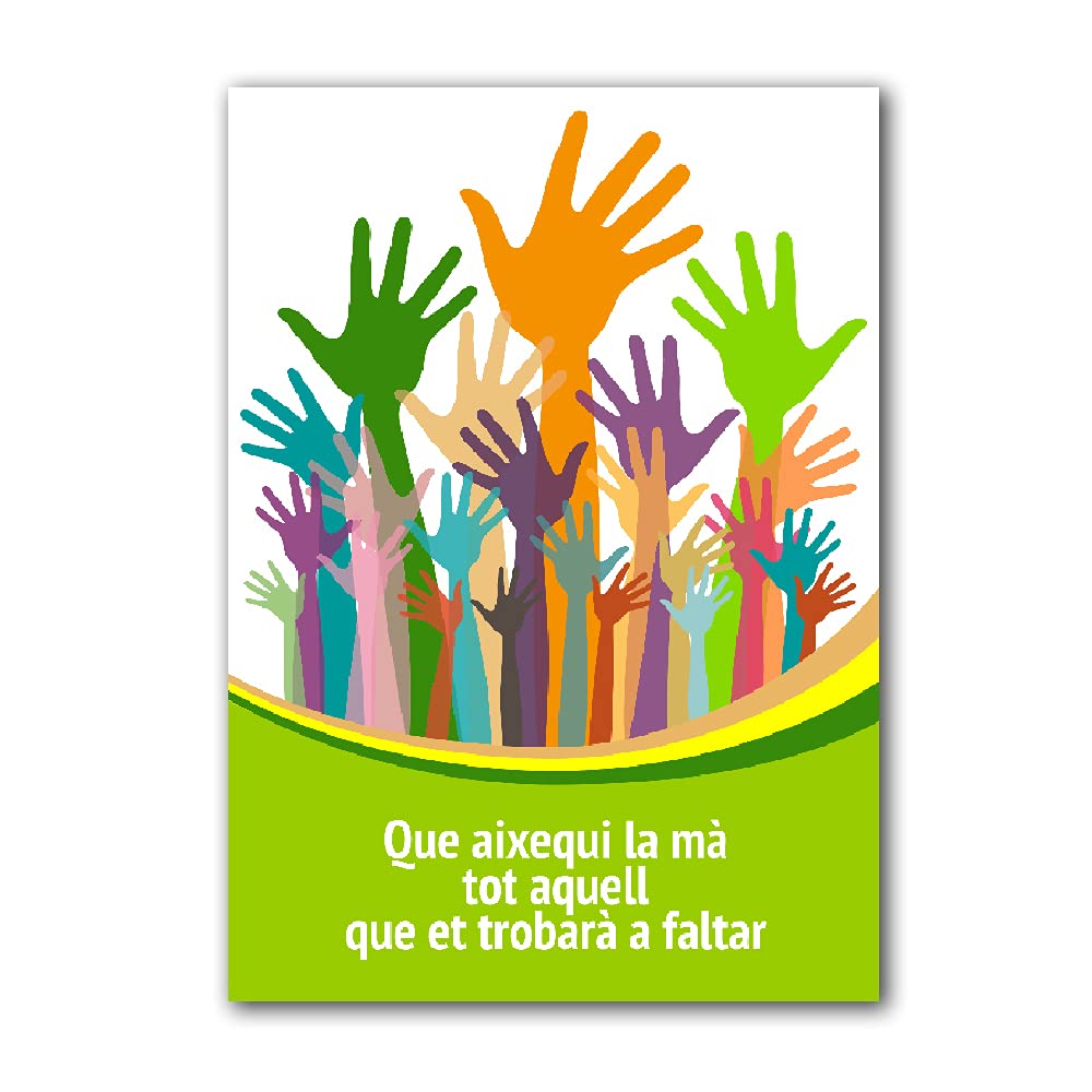 Antracita Catalan Hands, 20 x 30 cm