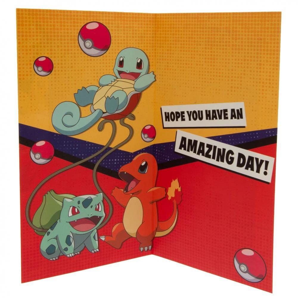 Amazon | Danilo Promotions ポケモン公式バースデーカード、ハッピー