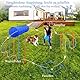 KALDJKS Agility Set Hunde, Teiliges Set Agility-Ausrüstung für Hunde, Slalom, Agility Hürde, Sprungring & Hundetunnel, Perfekt für den Park, Interessant Spiele, Hundetraining Spiele