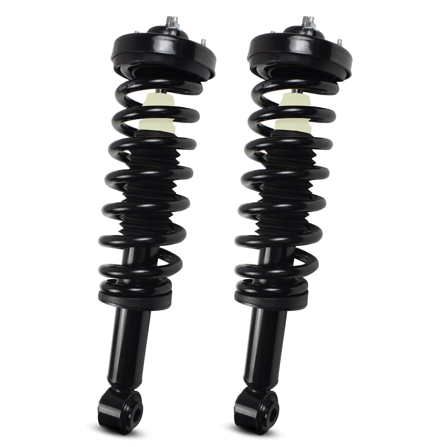 2pcs front struts w/coil spring assembly for 2009-2013 ford f150 4wd 171141 (2009-2013)