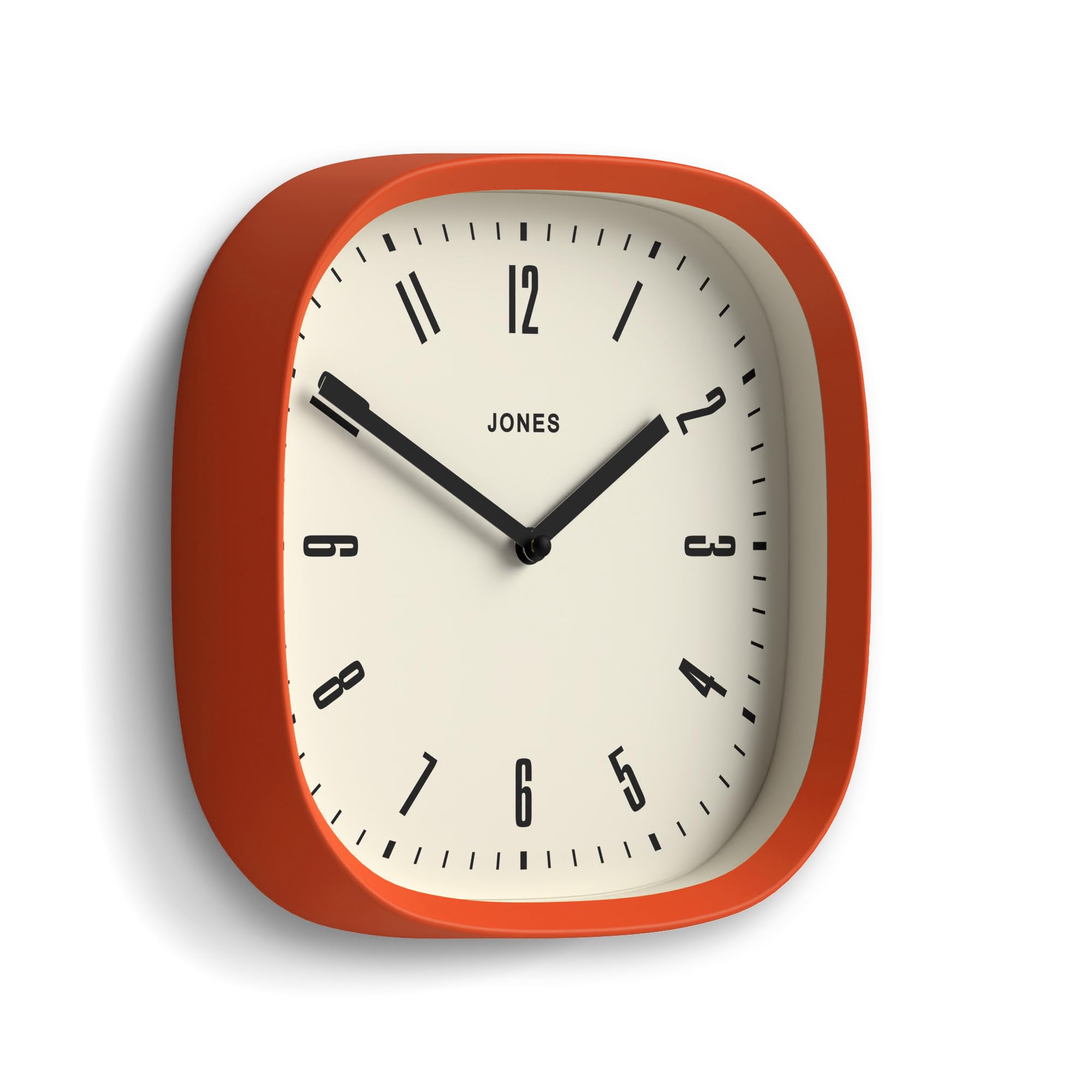 Jones Clocks® Marvel wall clock, Orange, 25 x 25 x 5cm - Image 2