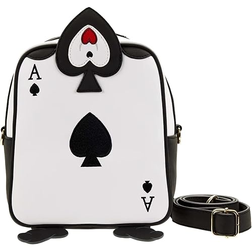 Loungefly Disney Alice in Wonderland Ace of Hearts Crossbody Bag Alice In Wonderland One Size