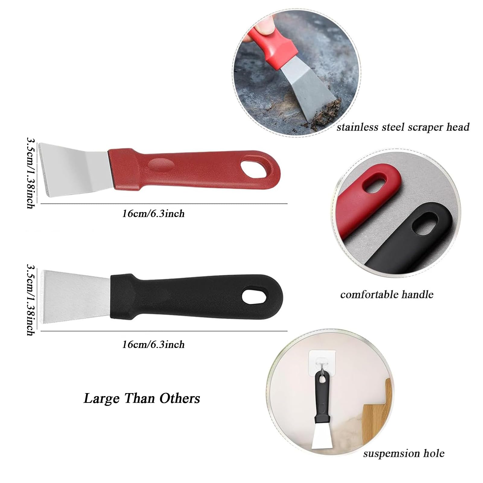 Set di 10 Spazzole per la Pulizia Delle Fessure, 6 Spazzole Colorate per la Pulizia Delle Fessure, 2 Raschietti, 2 Pietra Pomice per WC, Per Groove Finestra Porta Gap Bagno Casa Cucina Pulizia