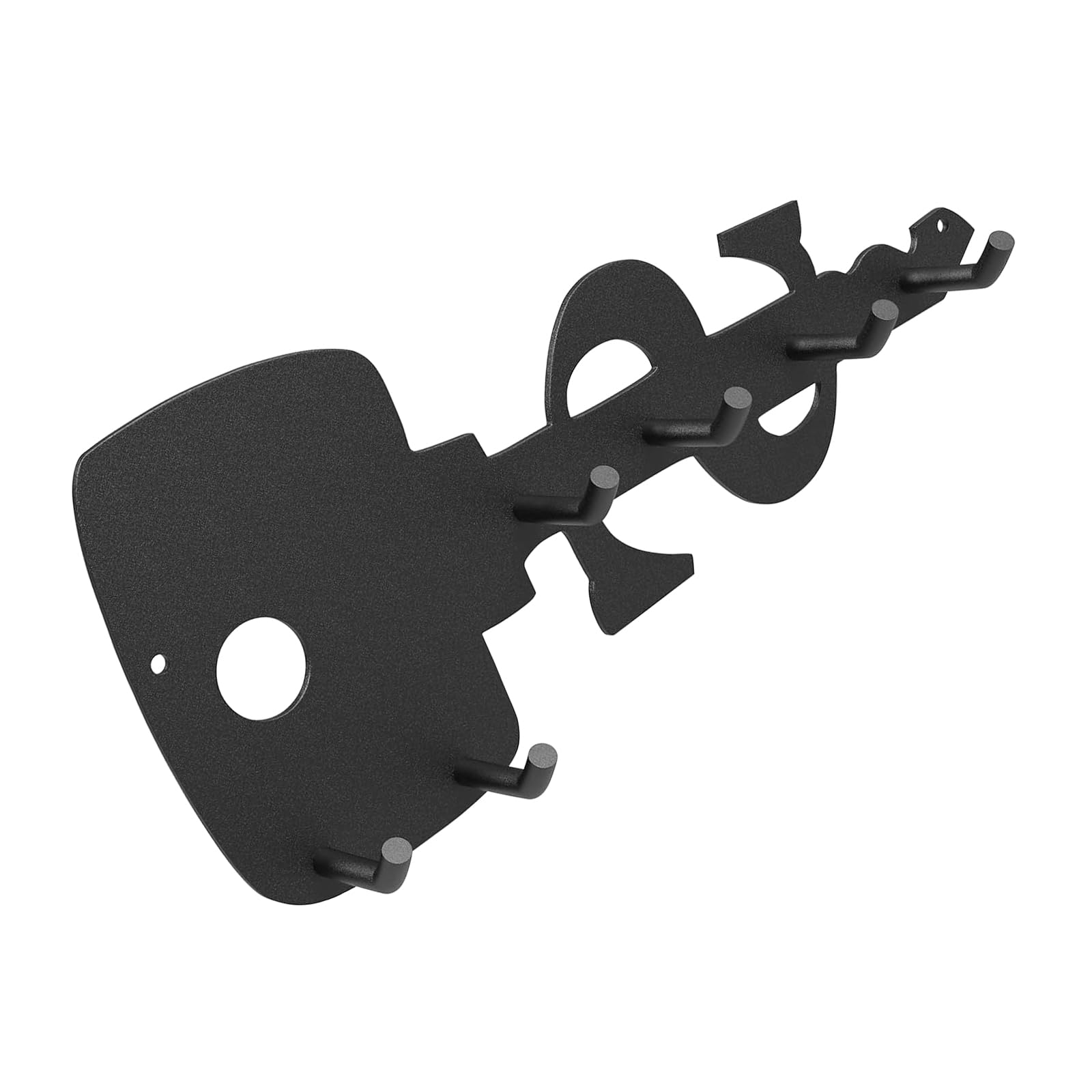 Msioytog Multicolor Space-Efficient Stainless Steel 6 Wall-Mounted Hooks With Screws, Rustproof For Hallway Bathroom Bedroom Stainless Steel Holder Wall Mount