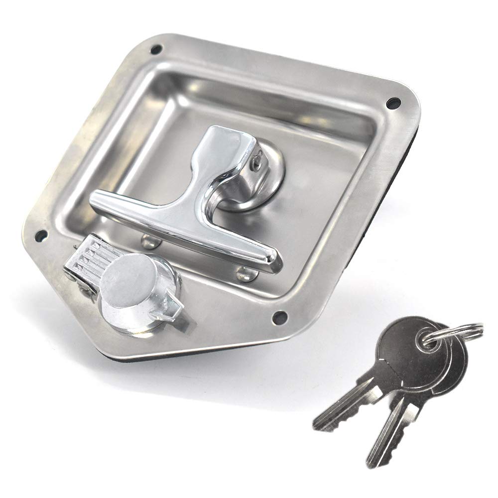 Buy Trailer Toolbox RV Handle Latch T Handle Cam Latch Folding Latch RV