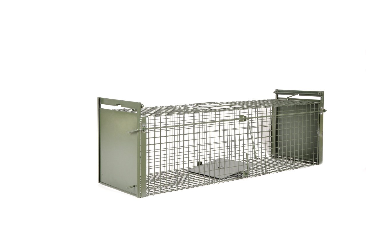 Kraptrap® Marderfalle Tierfalle Katzenfalle Lebendfalle 100 x 29 x 29 cm