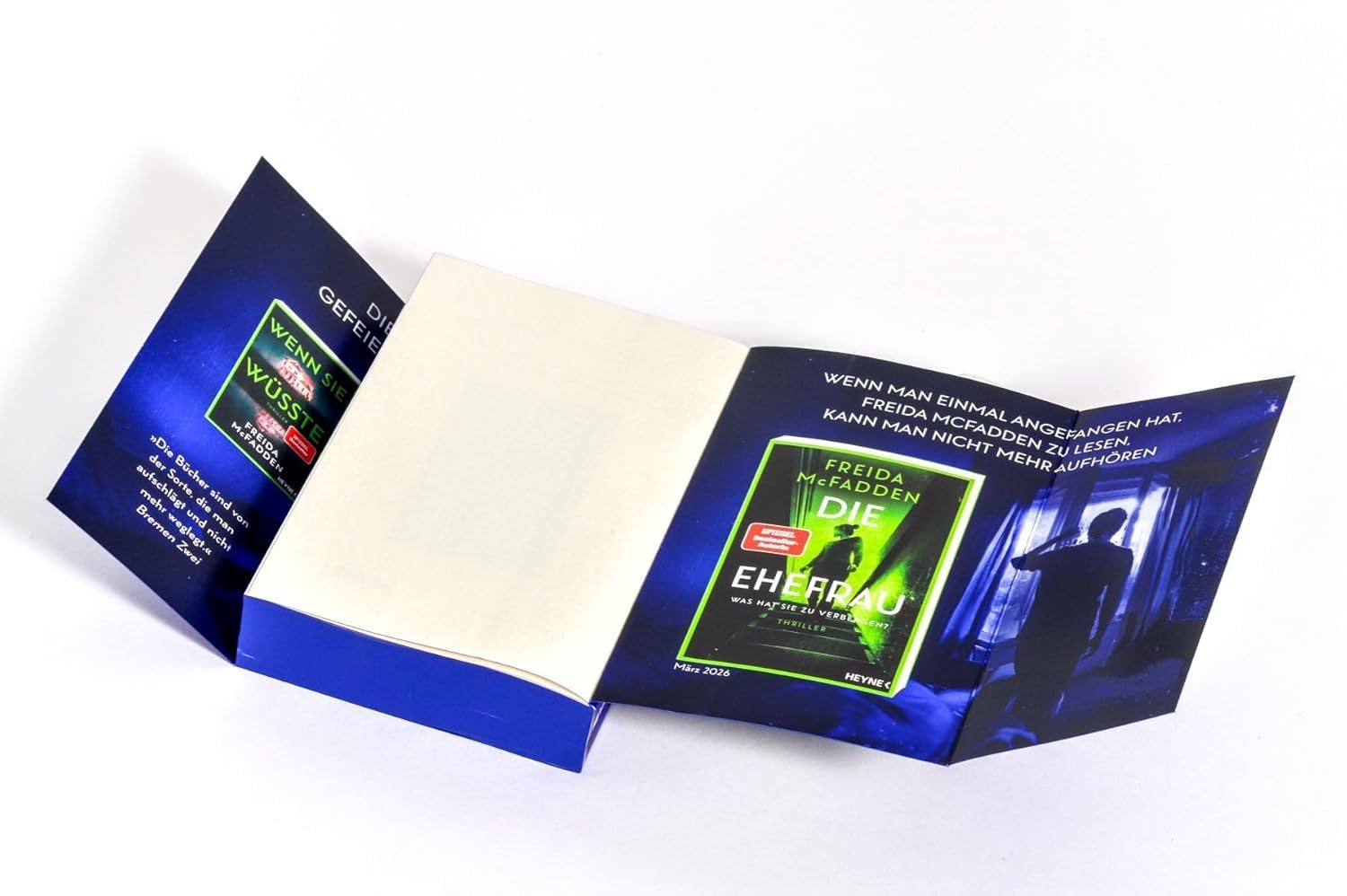 Freida McFadden Thriller Buchset - Der Freund, Der Lehrer, Die Kollegin, Die Ehefrau - SPIEGEL Bestseller - 4 Psychothriller & 2 exklusive Lesezeichen - Spannung pur von der Autorin von The Housemaid