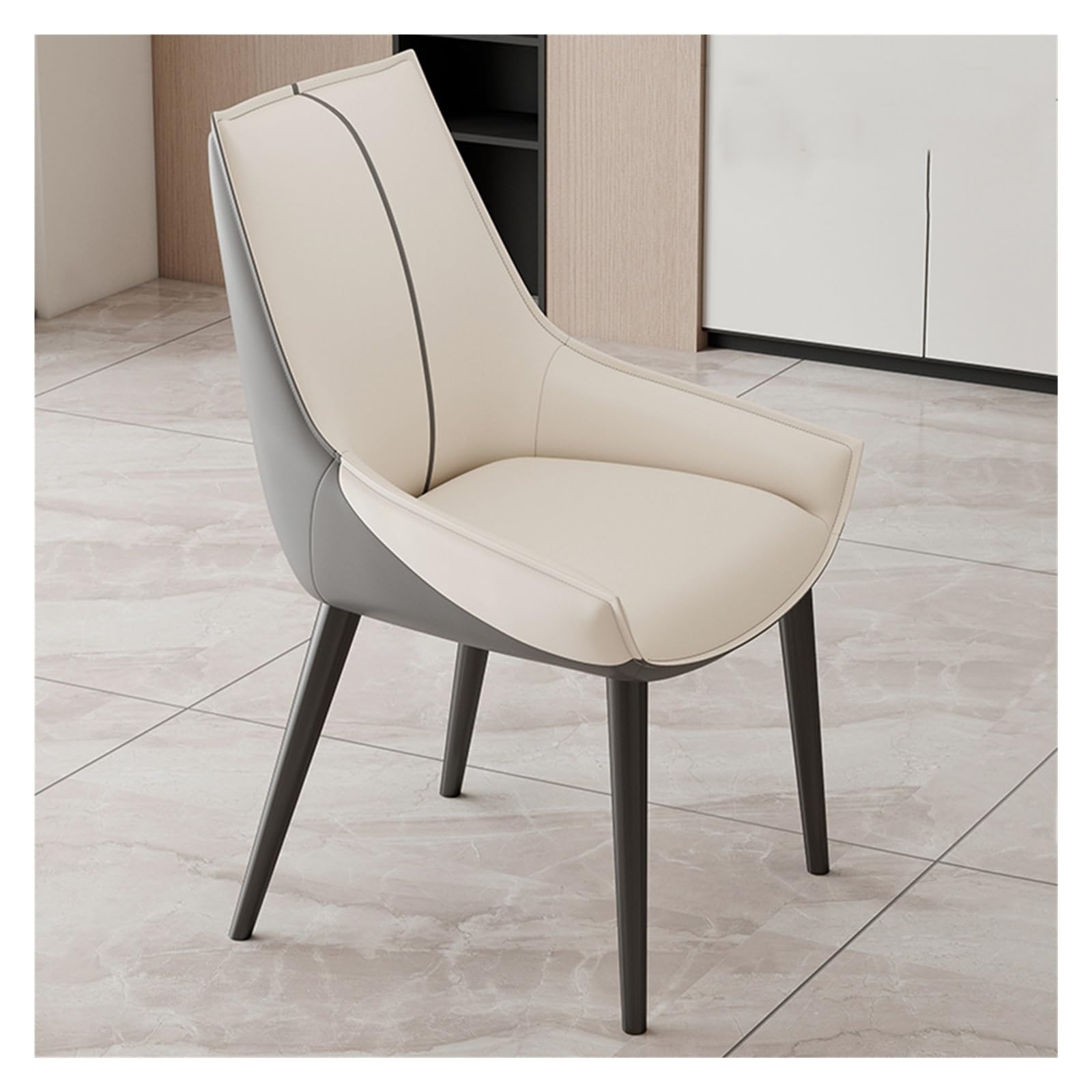 Chaise de cuisine confortable contre le mal de dos