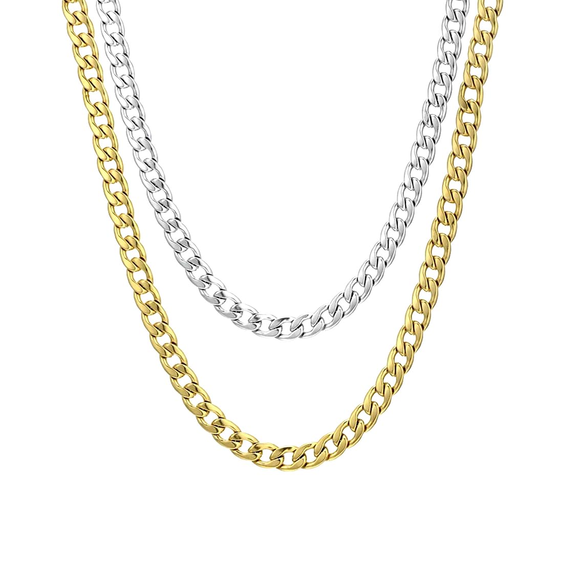See full amazon price history chart for Yellow Chimes Chain for Men and Boys Silver Curb Neck Chain for Men | Silver Gold Toned 2 Pcs Combo of Stainless Steel Neck Chains for Men | Birthday Gift for Men and Boys Anniversary Gift for Husband Yellow Chimes Chain for Men and Boys Silver Curb Neck Chain for Men | Silver Gold Toned 2 Pcs Combo of Stainless Steel Neck Chains for Men | Birthday Gift for Men and Boys Anniversary Gift for Husband (B0CVH87JBW) Amazon Price History, Amazon Price Tracker