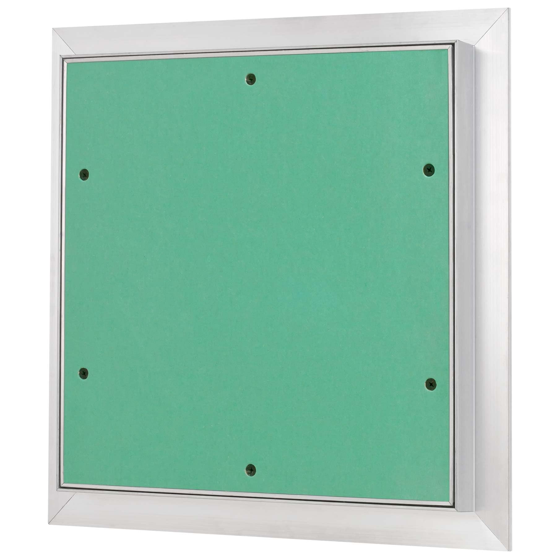 Revisionsklappe Trockenbau 250 x 250 mm – Revisionstür - Wartungsklappe mit 25 mm imprägnierter GK-Einlage und Druckverschluss – aus korrosionsbeständigem Aluminium – befliesbar – MW multi werkzeug