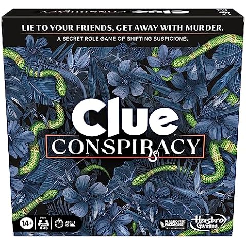 Clue Conspiracy Board Game Cover