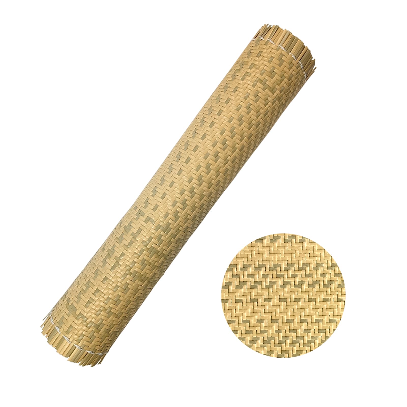 selliner Wiener Geflecht 40x100 cm, Wasserdicht PE Rattan Gurtband, Schimmelfest Handgemachtes Rattan Möbeldekoration, DIY Wabengeflecht Stuhlflechtrohr