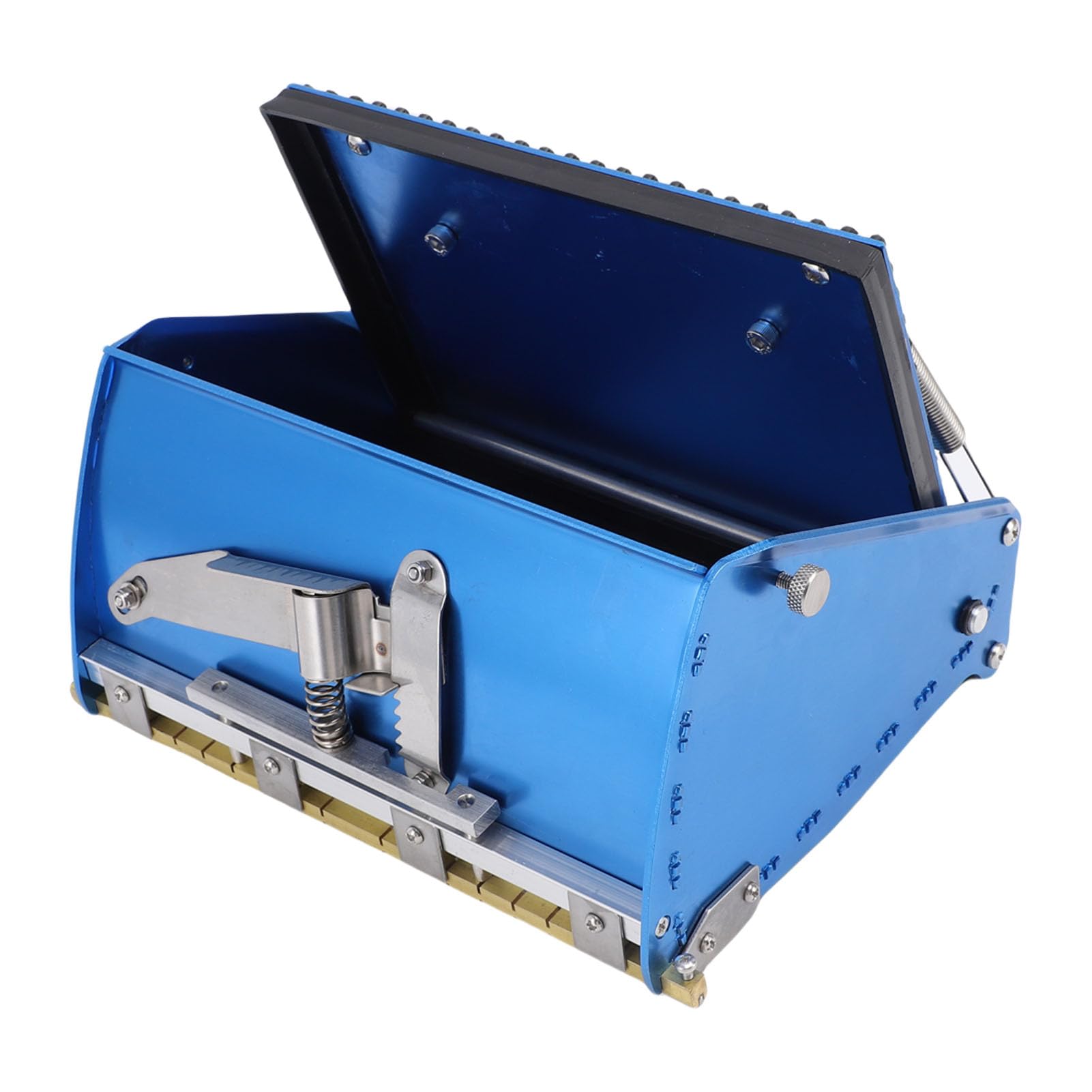 Dioche Caja Alisadora de Paneles de Yeso de Aleación de Aluminio de 8 Pulgadas, una Herramienta de Revestimiento de Paredes Interiores del Hogar Adecuada para Aplicaciones de Paneles de Yeso y