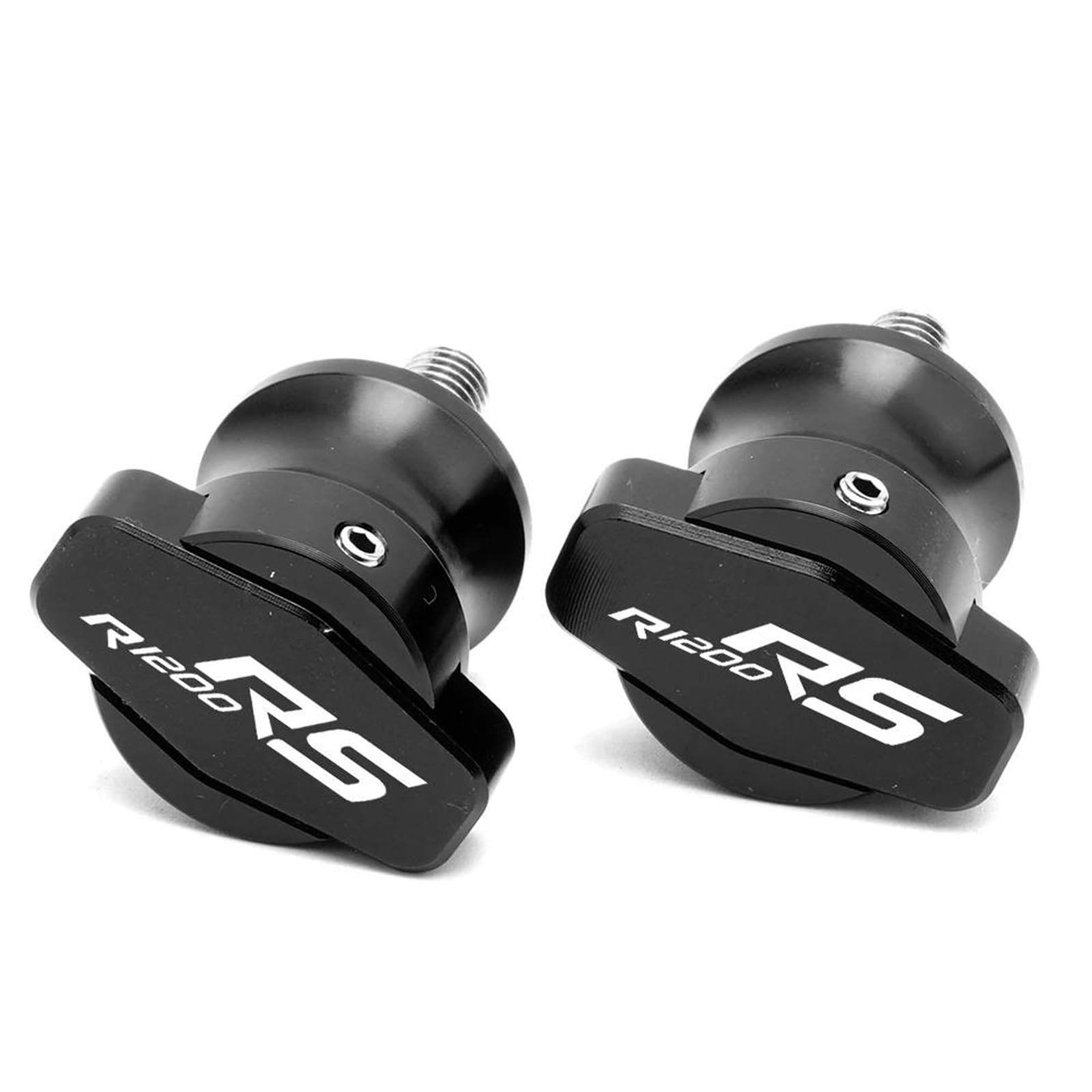 Bobines bras oscillant M8 en aluminium noir pour moto B R1200RS de 2015 à 2024