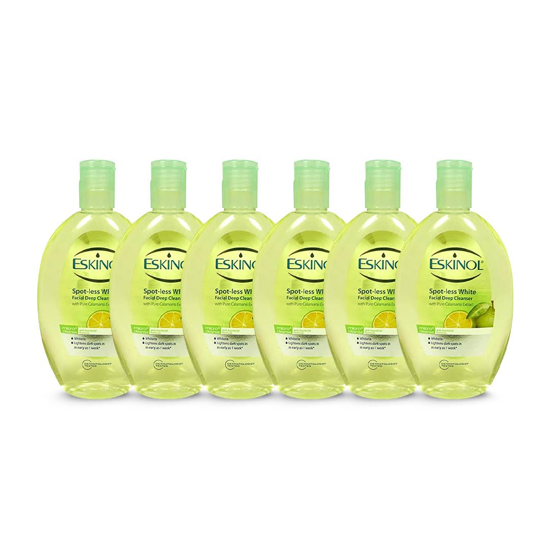Eskinol Facial Cleanser 225 Ml - 7.6 Oz (Pack of 6) (calamansi)