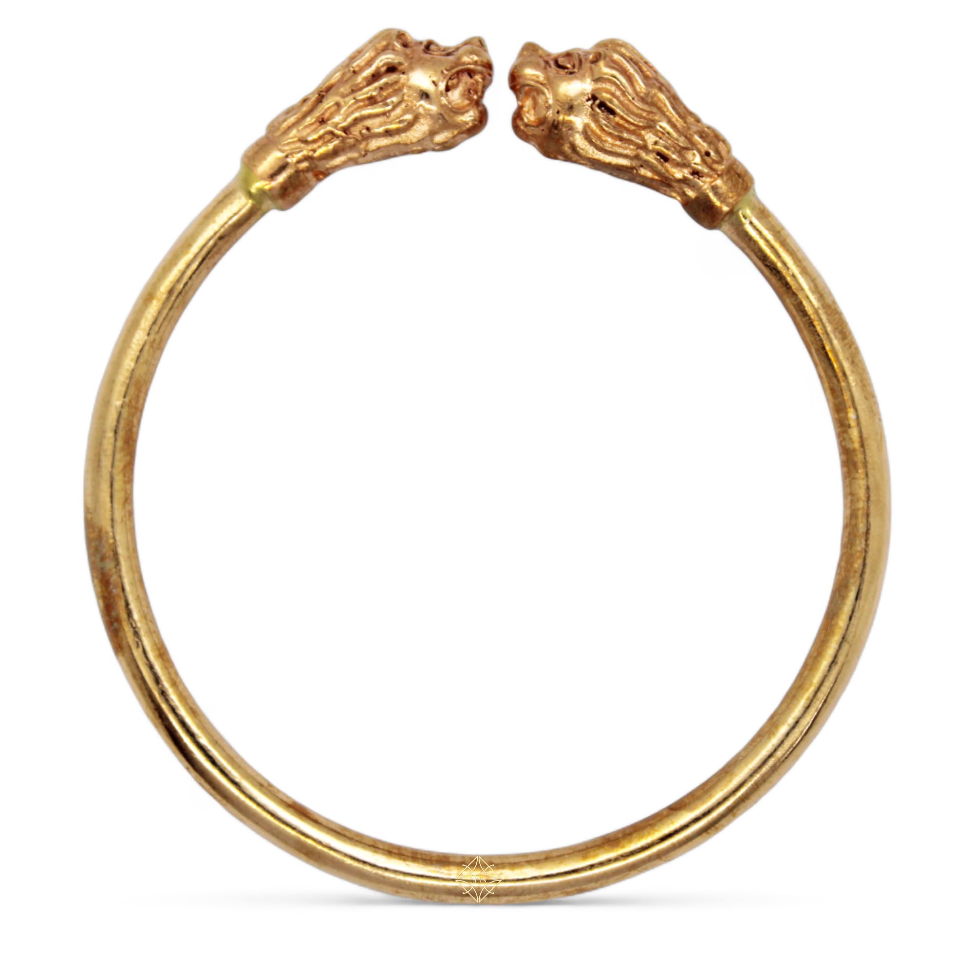 Panchaloha Lion Face Five Metal Kada Bracelets For Men Women | Desertcart  Seychelles