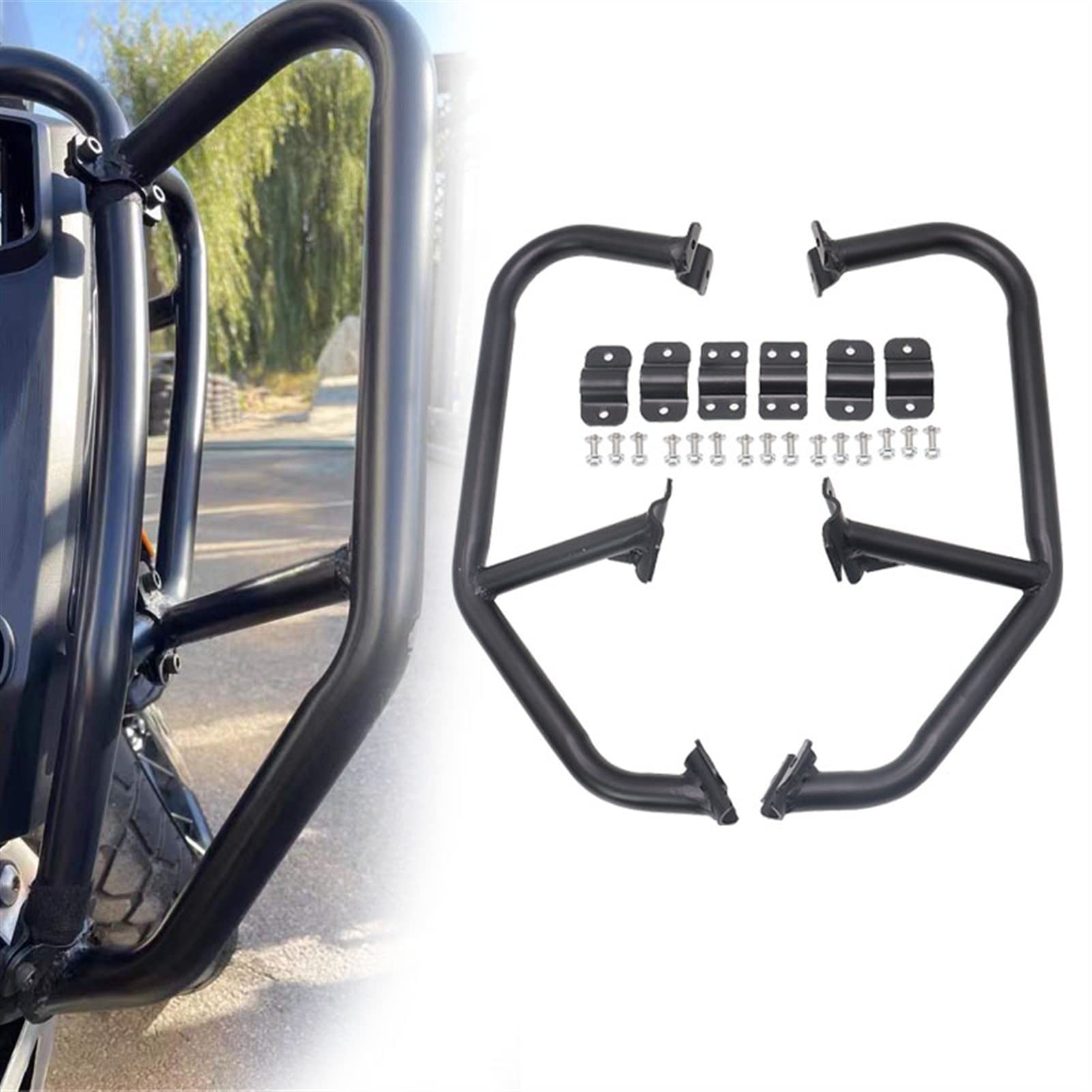 Évitez les casses moteur sur Harley Pan America 1250 avec ces crash bars de protection
