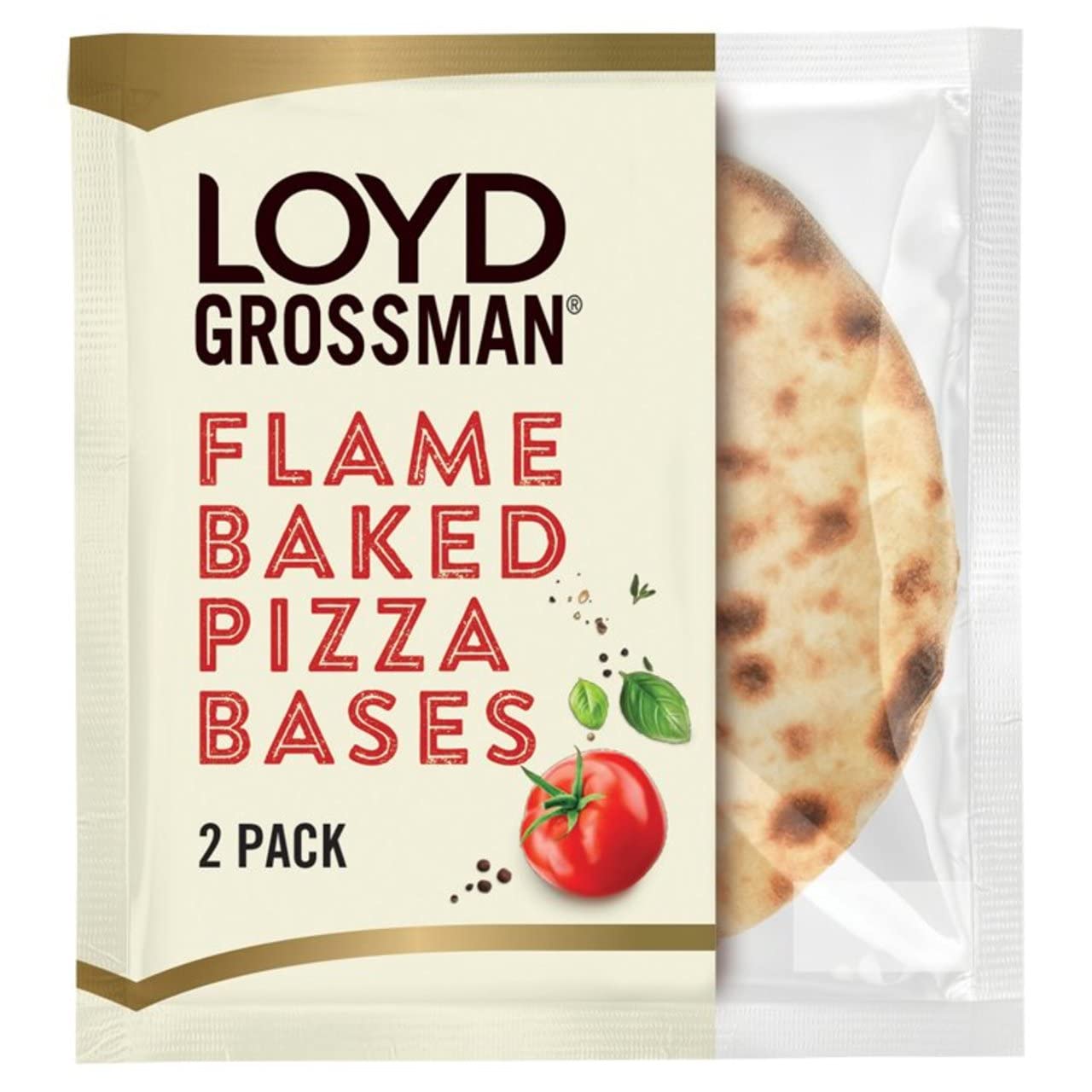 Loyd Grossman Flame Baked 2 Pizza Bases 220g