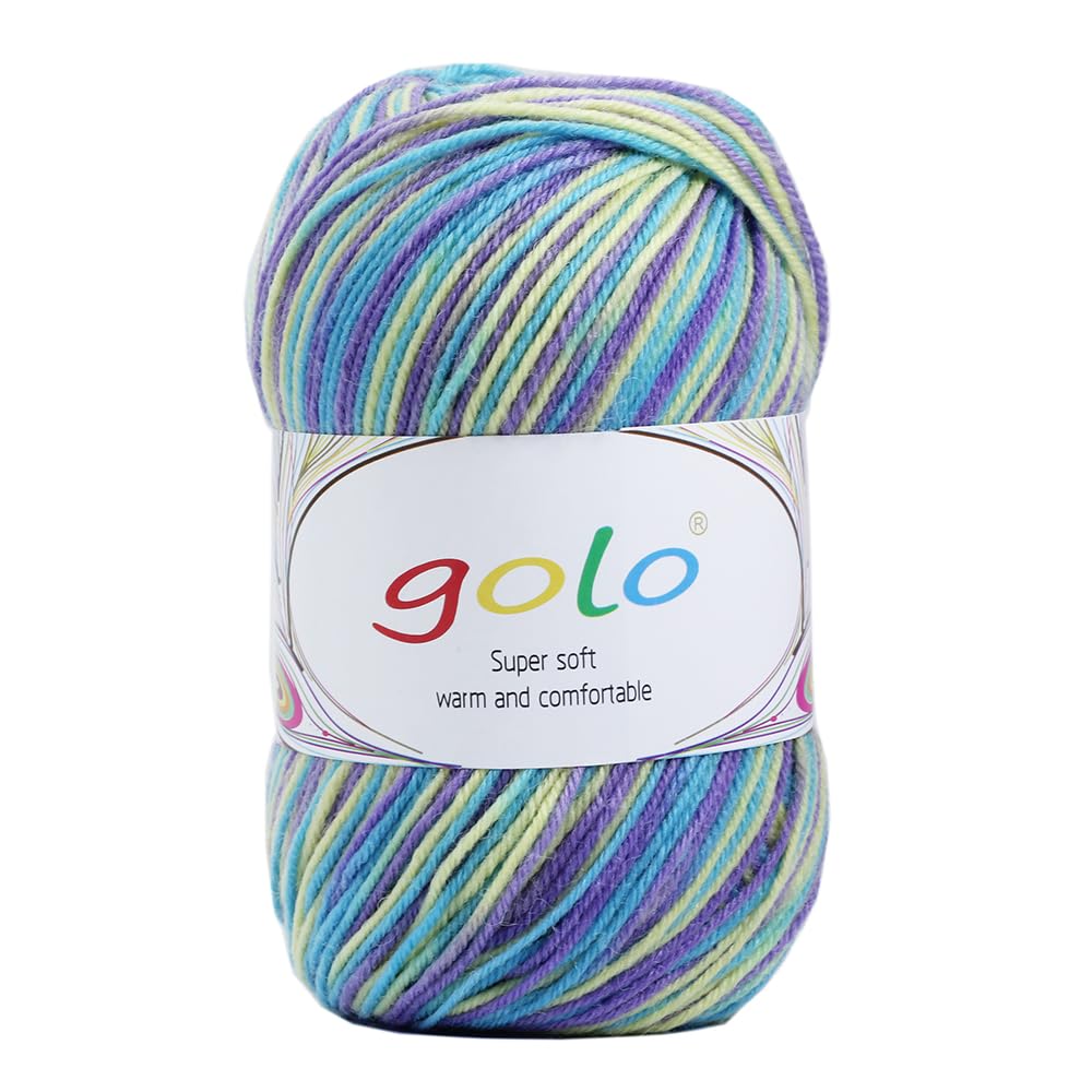 Photo 1 of **3 Pack** golo Baby Yarn Chunky Wool Yarn for Weaving 3.5oz Yarn for Knitting Wool Yarn for Crocheting YR-1-14
