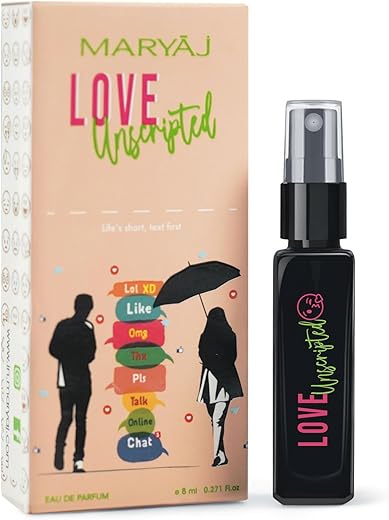 Maryaj Love Unscripted EDP 8ML Perfume – Long-Lasting Fragrance Gift for Men & Women