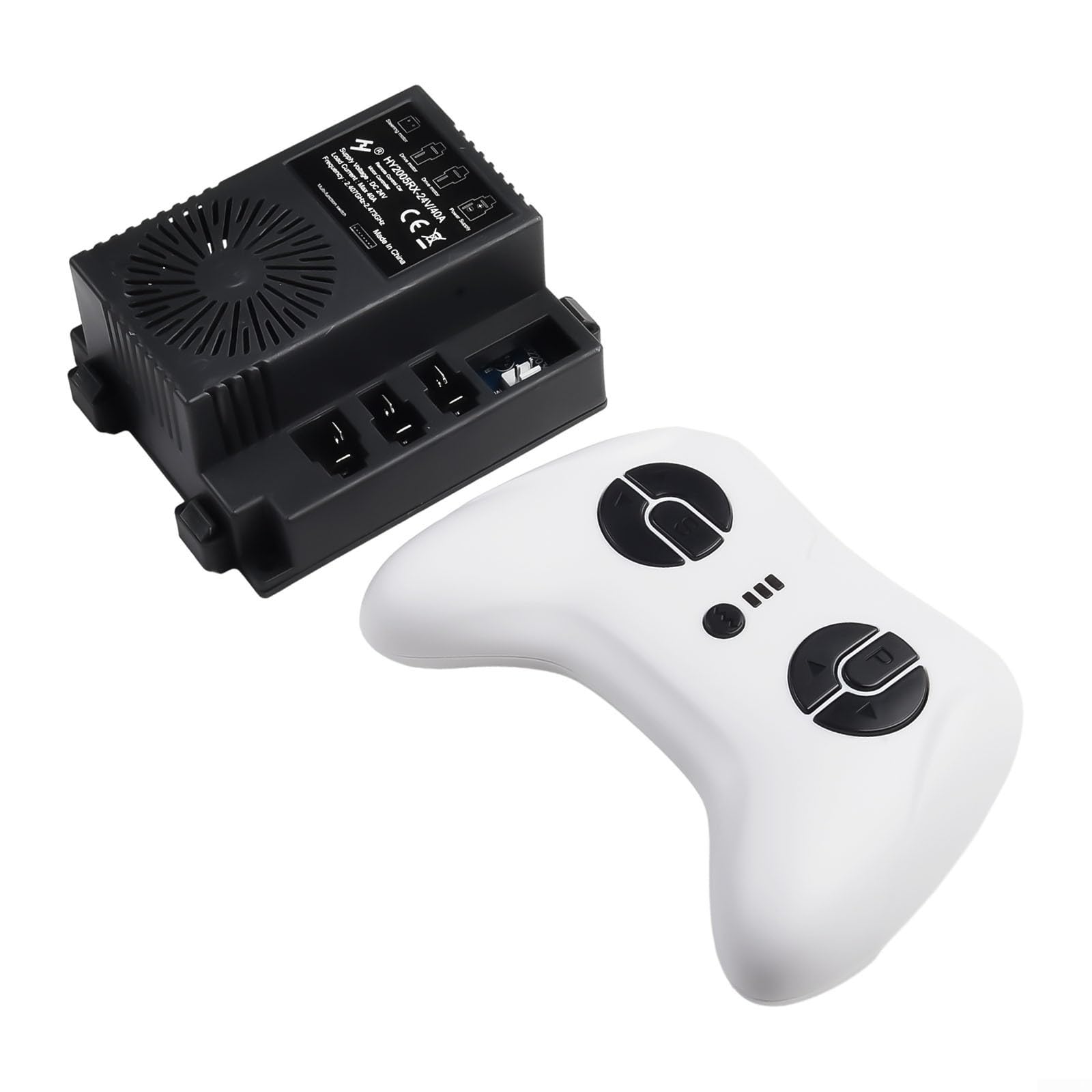 2 Ricevitore telecomando 4G per veicoli elettrici per bambini, modello HY2005RX 24V 40A, opzione di sostituzione facile (set completo)
