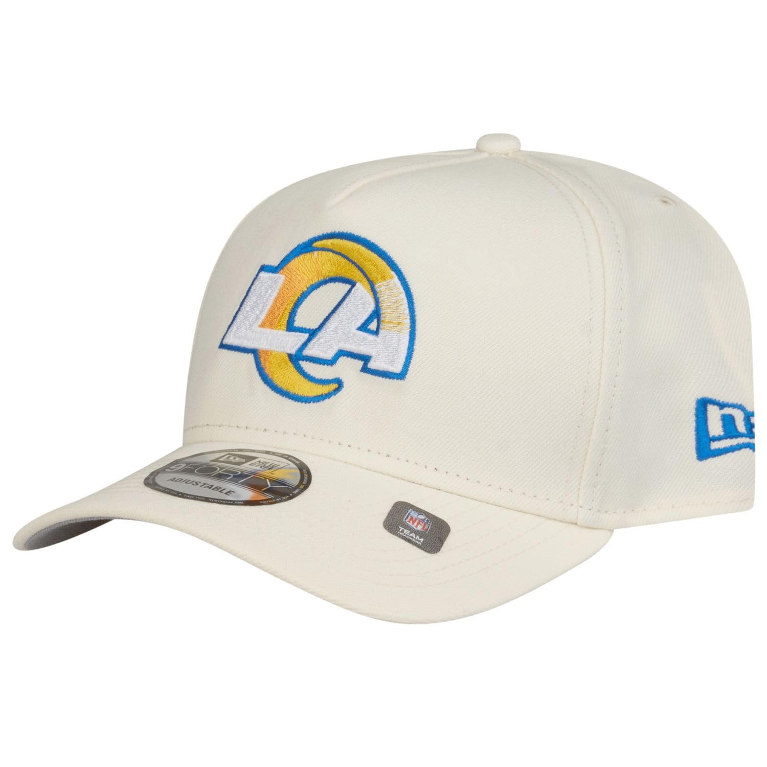 New Era 9Forty A-Frame Cap - Los Angeles Rams Chrome White - One Size โ image 1