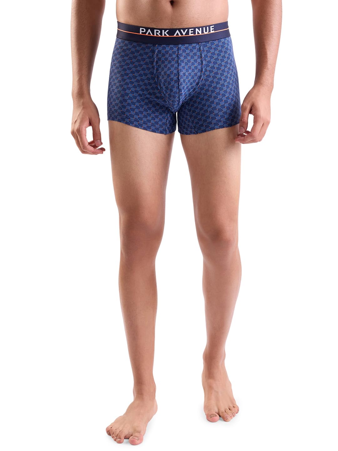 Men Regular Fit Solid Pattern Cotton Spandex Blend Trunk-image-37